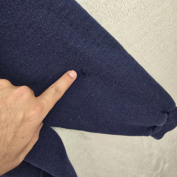 Vintage Notre Dame Sweatshirt Mens Large Fighting Irish Team Edition Apparel 90s - Picture 7 of 12